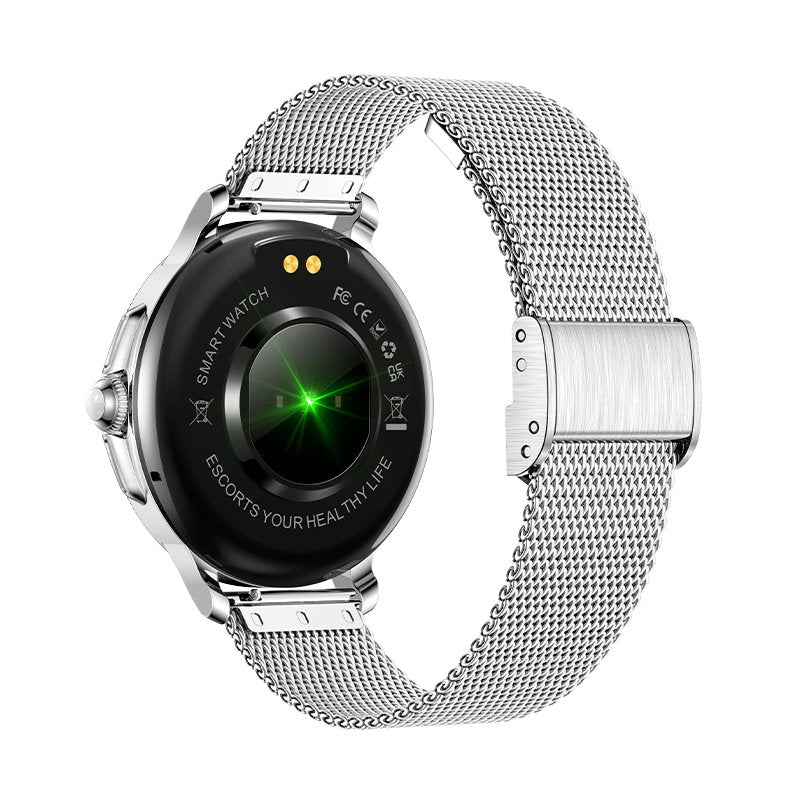Smartwatch Metal + Silicona COOL Dover Gris (Llamadas, Salud, Deporte, Correa Extra)